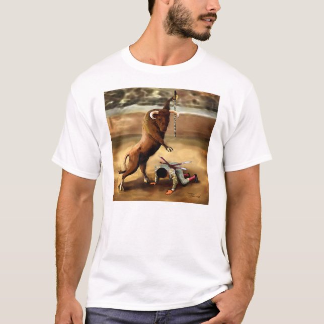 STOP BULLFIGHTING T-Shirt (Front)