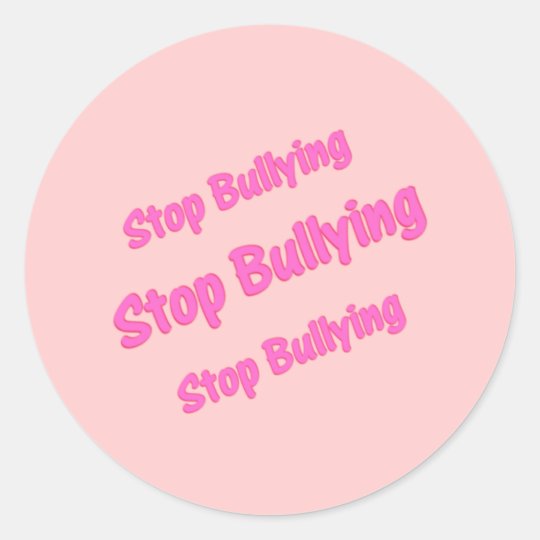 Stop Bulling Sticker
