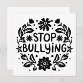 Stop bullying anti bully (Front/Back)