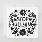 Stop bullying anti bully (Front)
