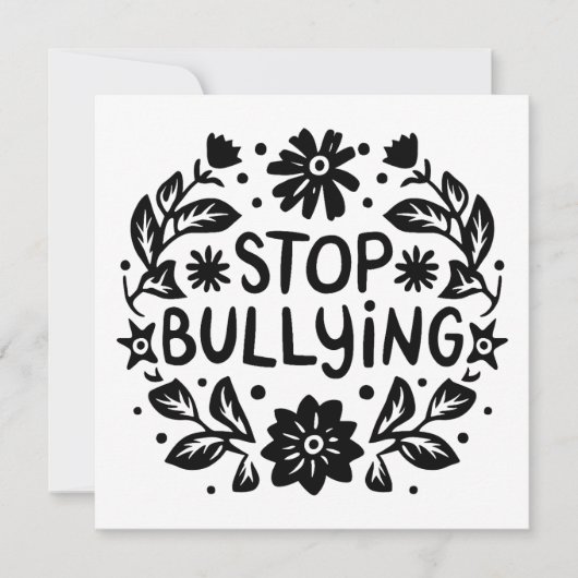 Stop bullying anti bully (Front)