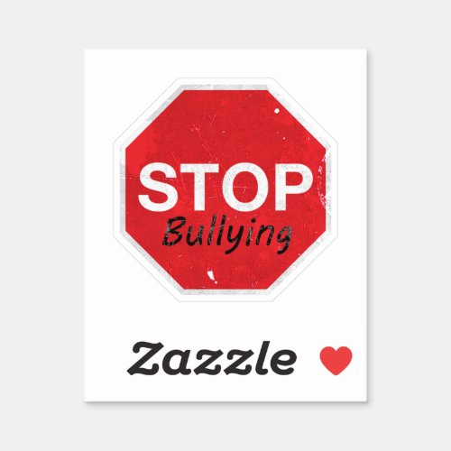 Stop bullying Anti_Bully Awareness Sticker