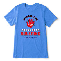 Stop Bullying - I Stand Up For Aiden Lee Tri-Blend Shirt