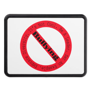 Stop Bullying-Logo by Shirley Taylor Hitch Cover