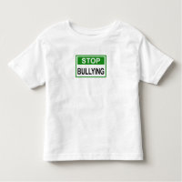 Stop Bullying Sign green