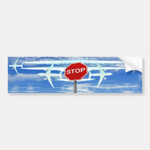 Stop Chemtrails Bumper Sticker