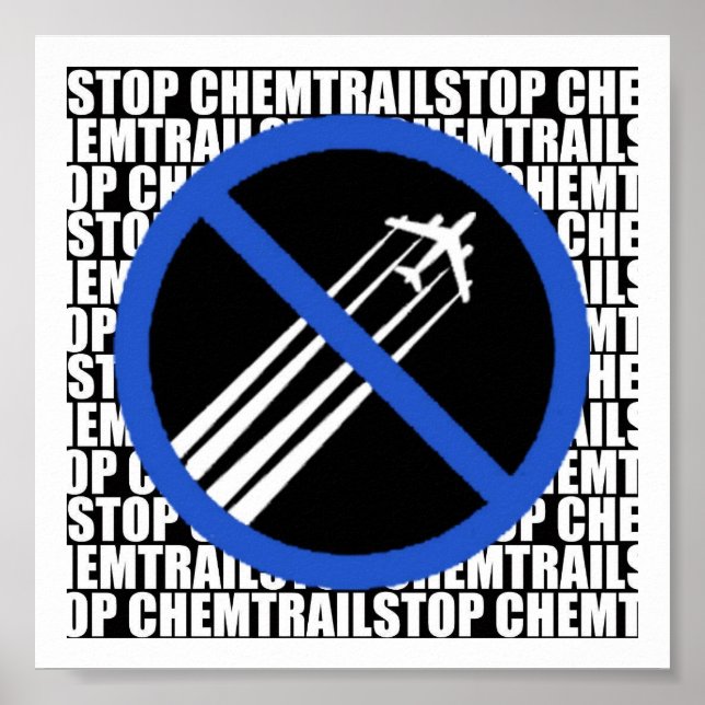Stop Chemtrails! Poster (Front)