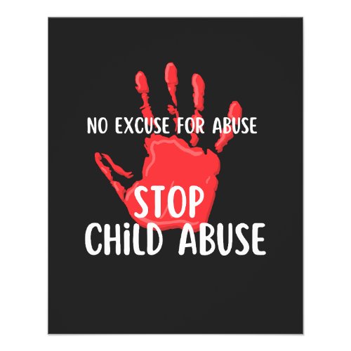 Stop Child Abuse Flyer