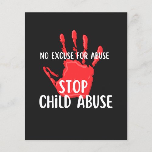 Stop Child Abuse Flyer