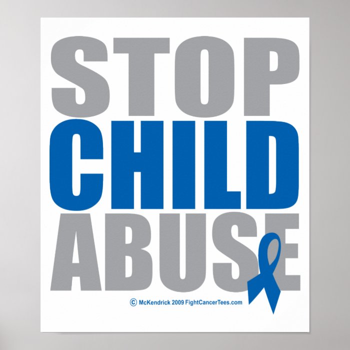 Stop Child Abuse Poster