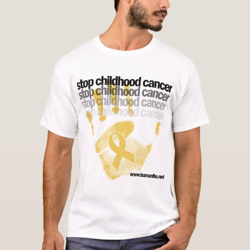 Stop Childhood Cancer __ CUSTOMIZABLE T_Shirt