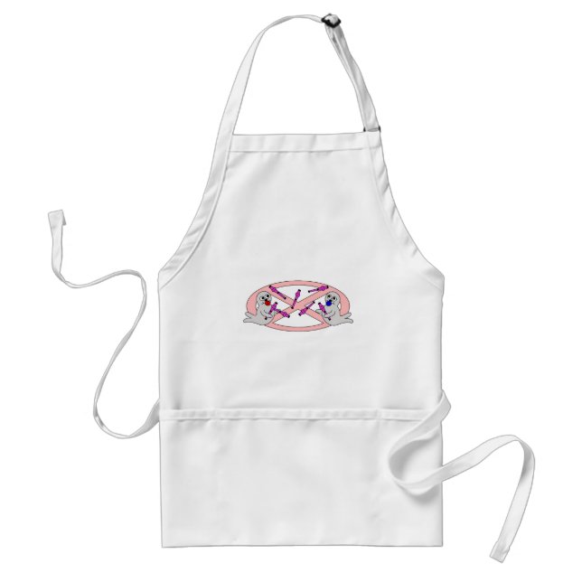 Stop Clubbing Baby Seals Adult Apron (Front)
