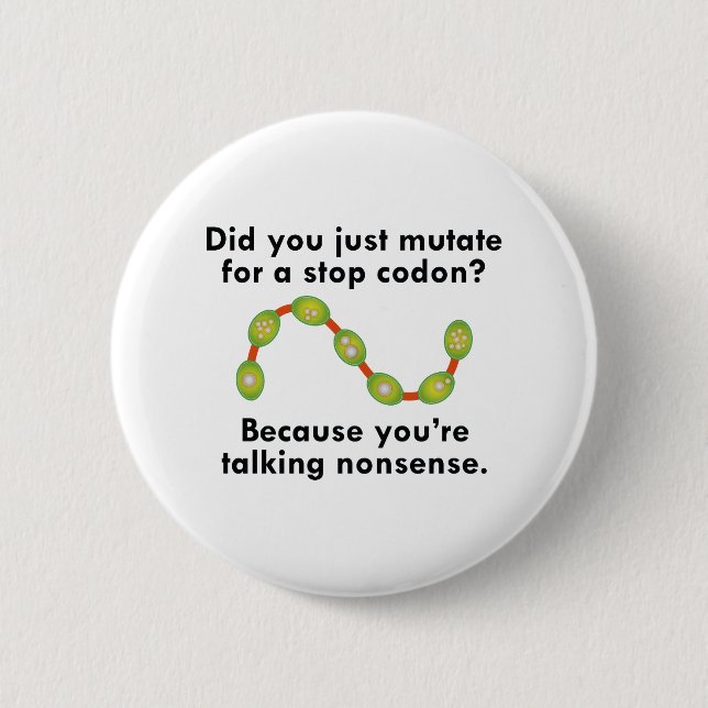 Stop Codon Button (Front)