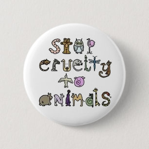 Stop Cruelty pin