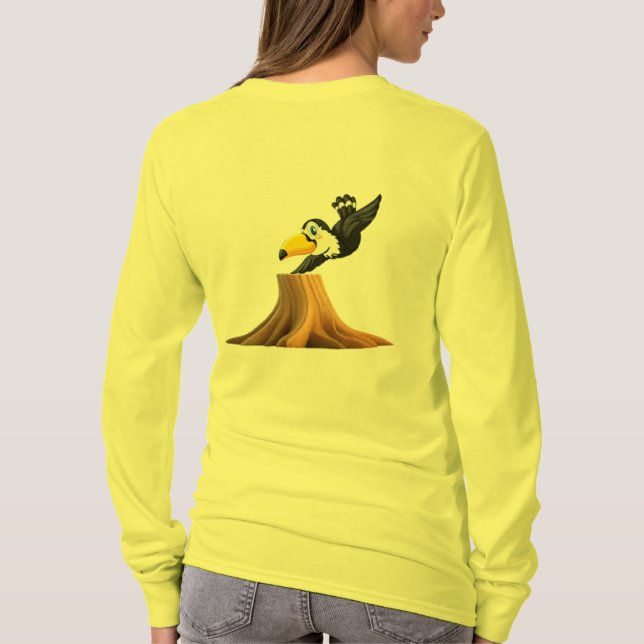  Stop Cutting Wood, Save Us T-Shirt (Back)