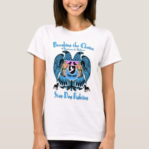 Stop Dog Fighting American Pit Bull Terrier Dog T_Shirt