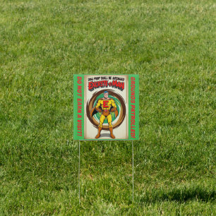 STOP DOG POOP IN YOUR YARD WITH THIS SIGN !!!!!!