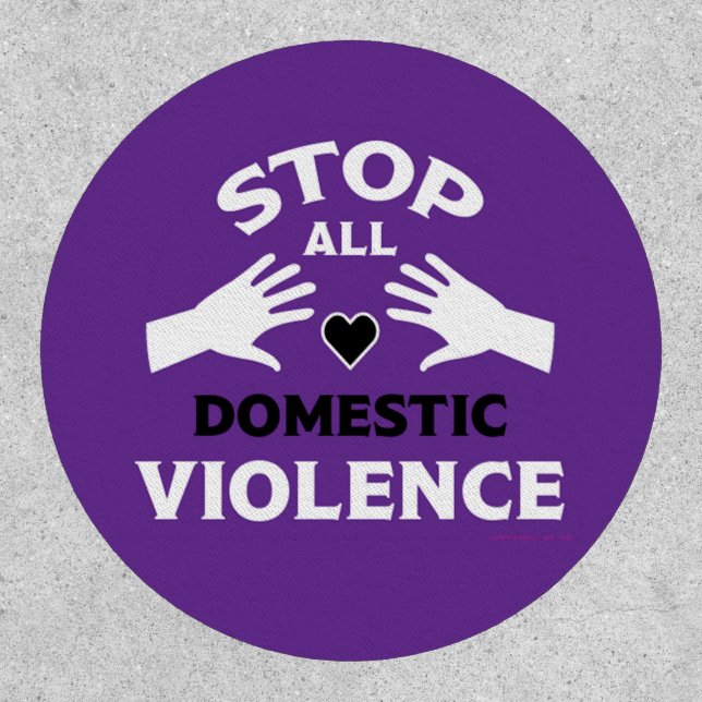 Stop Domestic Violence Patch (Front)