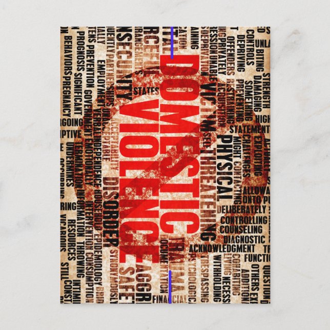 Stop Domestic Violence Postcard (Front)