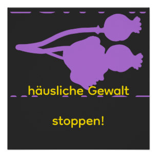 stop domestic violence  poster