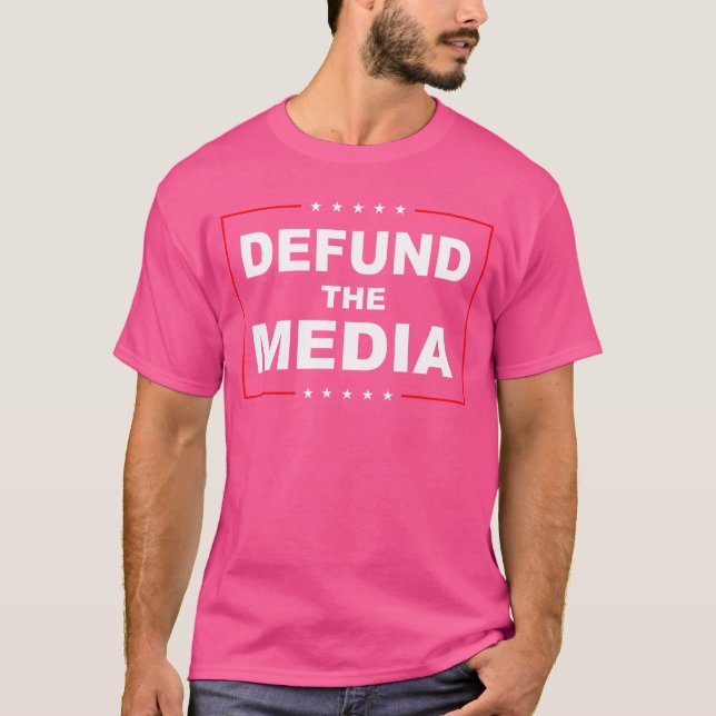 STOP DONT SUPPORT FAKE NEWS T-Shirt (Front)