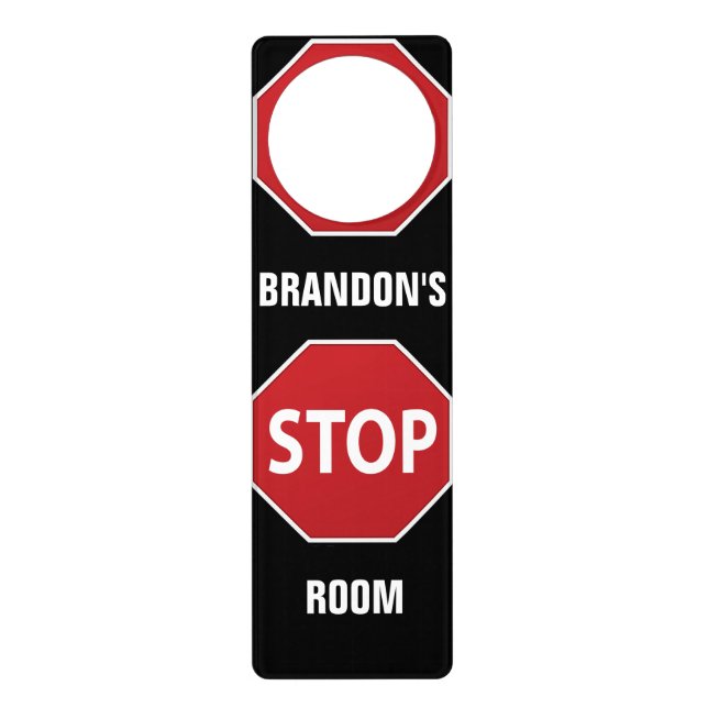 STOP Door Hanger (Front)