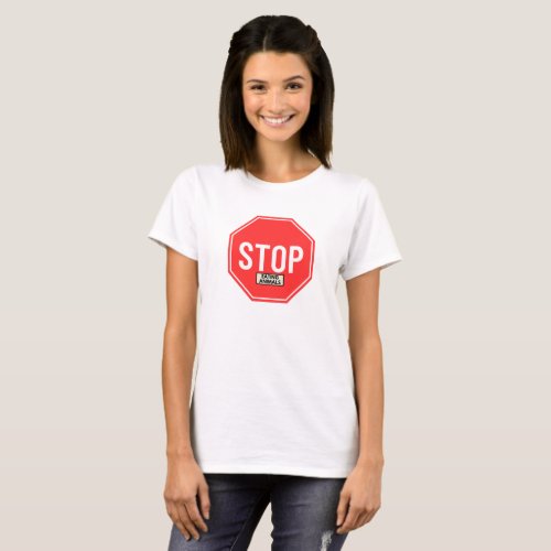 Stop eating animals environmental animal activist  T_Shirt