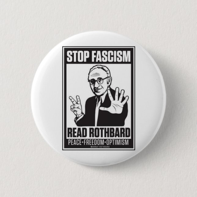 Stop Fascism Button (Front)