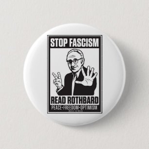 Stop Fascism Button