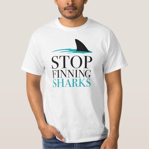 STOP FINNING SHARKS T_Shirt