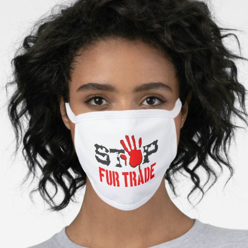Stop Fur Trade Face Mask