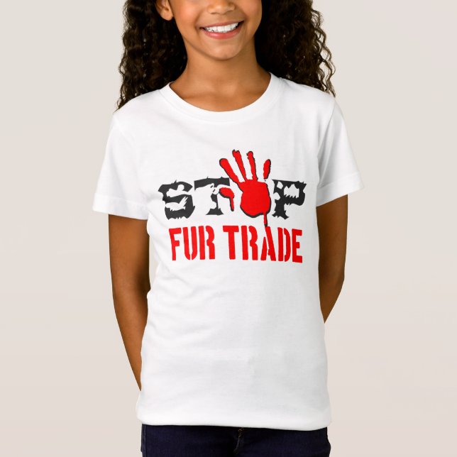 Stop Fur Trade T-Shirt (Front)