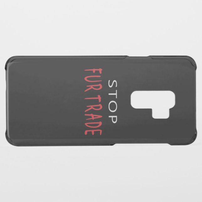 Stop Fur Trade Uncommon Samsung Galaxy Case (Back (Horizontal))
