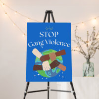 Stop Gang Violence Hands entwined