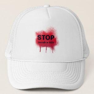 Stop Genocide In Gaza Gaza Genocide Trucker Hat