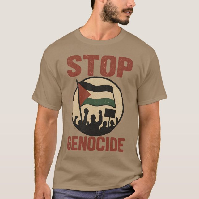 STOP GENOCIDE T-Shirt (Front)