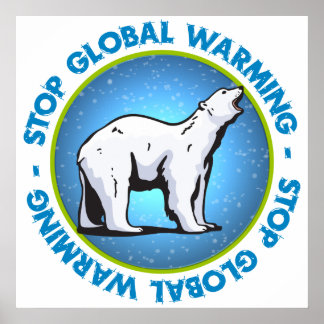 Stop Global Warming Poster