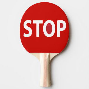 Stop Go Ping Pong Paddle
