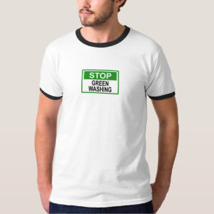 Stop Greenwashing Sign T-Shirt