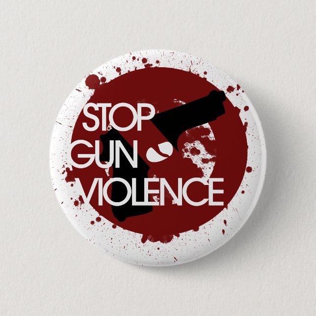 Stop Gun Violence Button (Front)