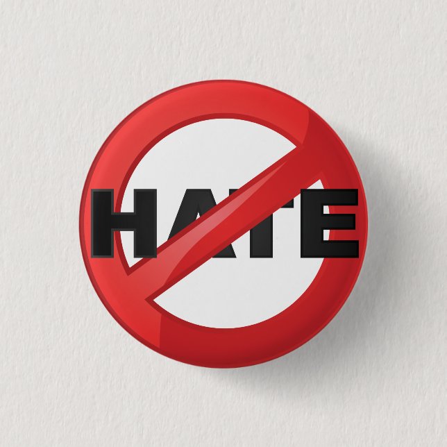 Stop Hate Button (Front)
