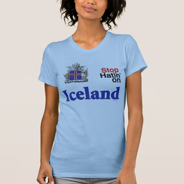 Stop Hatin' On Iceland Women's T-Shirt (Front)