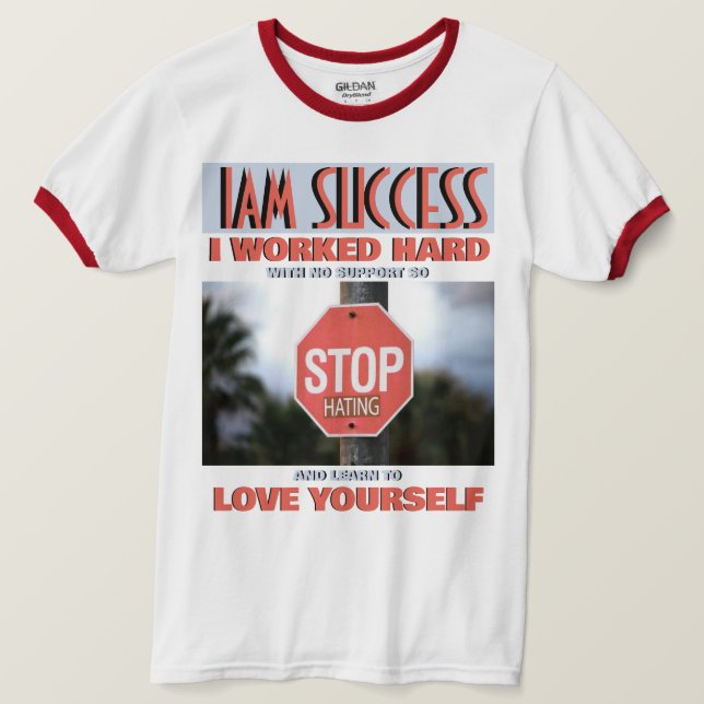 STOP HATING T-Shirt (Design Front)