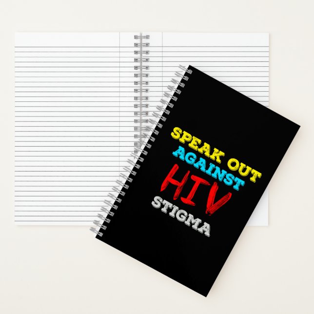 Stop HIV Stigma - AIDS Awareness Notebook (Inside)