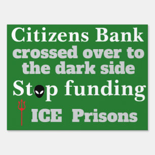 Stop ICE : two-sided 18 x24 Sign