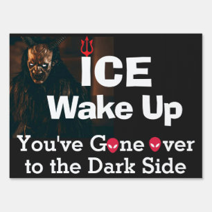 Stop ICE: two-sided 18 x24 Sign