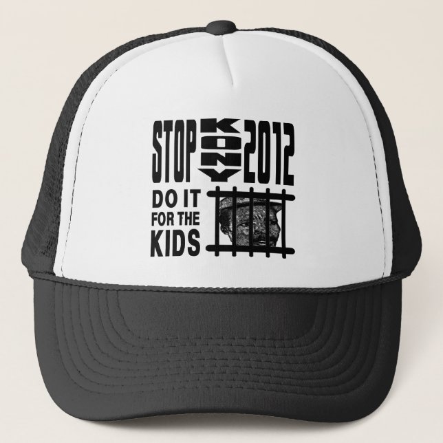 Stop Kony 2012 - Do it for the KIDS Trucker Hat (Front)