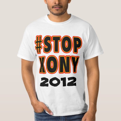 STOP KONY  STOPKONY Uganda Tshirt