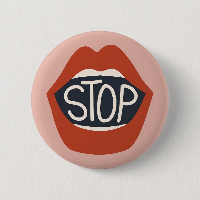 Stop Lips Button (Front)