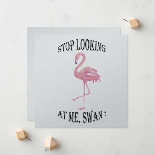 Stop Looking at me Swan Announcement